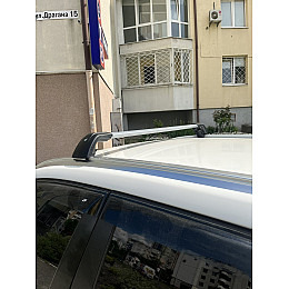 Поперечки на вбудовані релінги AUAU LD-5911 Сріблястий