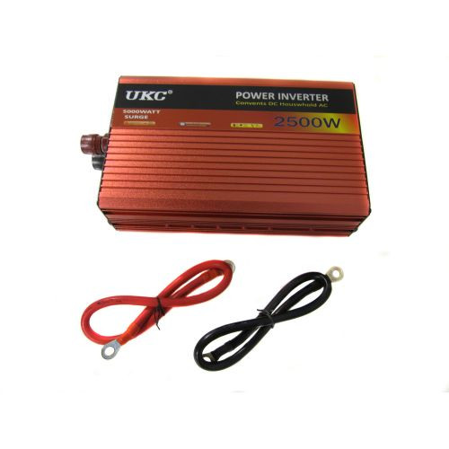 Інвертор перетворювач авто UKC 12V-220V AR 2500W