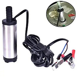 Насос для перекачування дизельного палива 12В занурювальний MHZ 12л/хв 38мм
