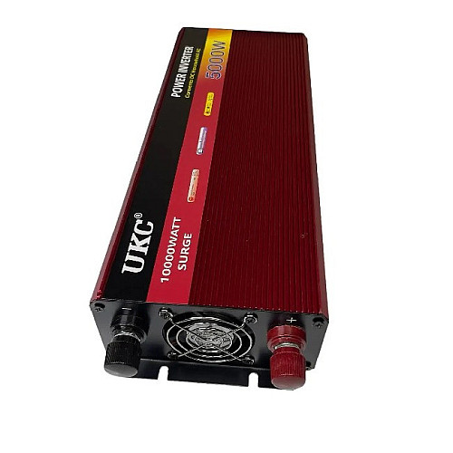 Перетворювач автомобільний інвертор 12 на 220В UKC AR 5000W N