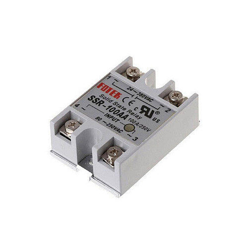 Реле однофазне твердотільне FOTEK SSR-100AA 100A AC-AC White N