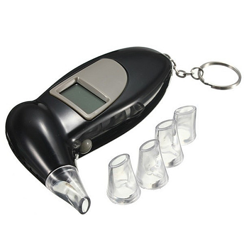Персональний алкотестер із мундштуками Digital Breath Alcohol Tester