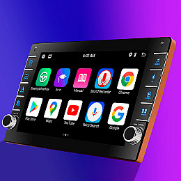 Магнитола 2 din HEVXM 8810-1 2/32 Base 1024*600 WI-FI Android GPS-навигация поддержка камеры заднего вида