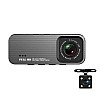 Відеореєстратор DVR 701 3.19" Full HD з виносною камерою заднього виду Grey