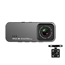 Відеореєстратор DVR 701 3.19" Full HD з виносною камерою заднього виду Grey