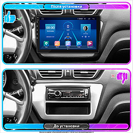 Магнітола 10.1" 1 din Lesko 10216A 4/64 GPS Wi-Fi підтримка камери заднього виду