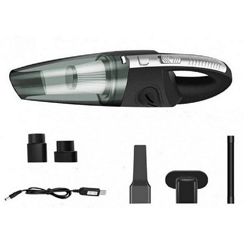 Автомобильный пылесос для сухой и влажной уборки JMA Rundong Vacuum Cleaner R-6053 12V 8079 Black