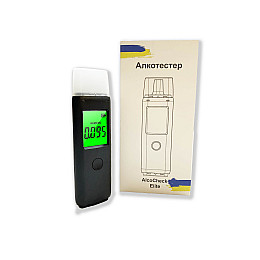 Професійний цифровий алкотестер з екраном алкотестер AlcoCheck Elite з акумулятором