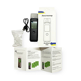 Професійний цифровий алкотестер з екраном алкотестер AlcoCheck Elite з акумулятором