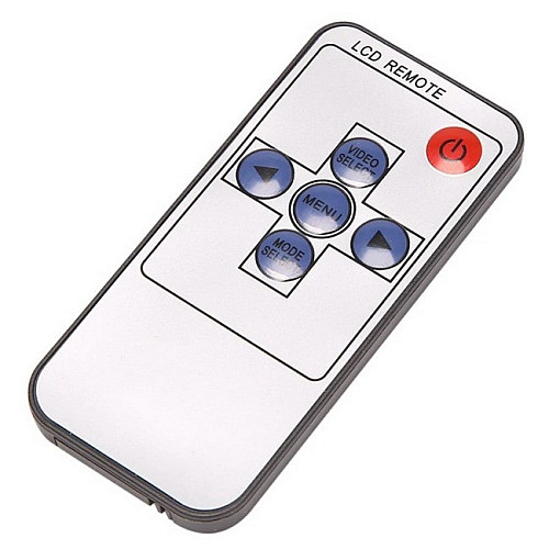 Монітор для камери заднього виду 7 дюймів 8621 Black DVR