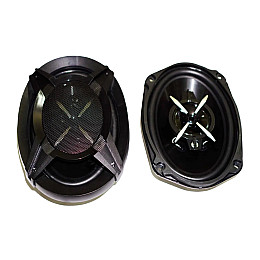 Автомобильные колонки Gulf Milano GM-6930 овалы 6x9 трехполосные 600W (3_03593)