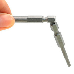 Магнітні біти для шуруповерта 75мм Т6-Т40 з отвором 6-гранні 11 шт MHZ