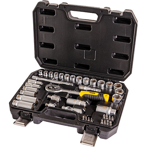 Набір ключів і насадок торцевих MASTERTOOL CRV 3/8 39 шт (78-3039)