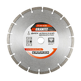 Диск алмазний Granite SEGMENTED 230х2,6 мм (9-00-230)