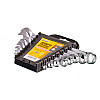 Ключі рожково-накидні MASTERTOOL набір 8 шт (71-2108)