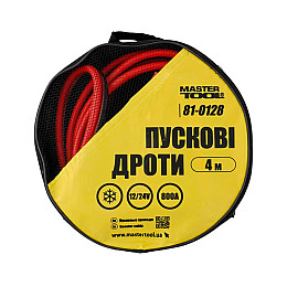 Провода пусковые MASTERTOOL 800 А 4 м (81-0128)