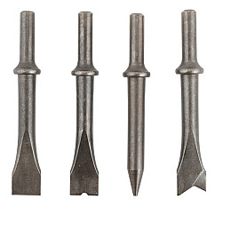 Зубило пневматичне WERTVOLL 4500 уд/хв, 145 л/хв, 6.3 бар, 4 Дж (PN-2051)