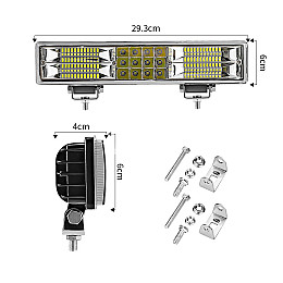 Светодиодная фара DXZ H-12C-60 LED