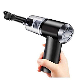 Акумуляторний пилосос автомобільний 2в1 Vacuum Cleaner 8696 Black CNV