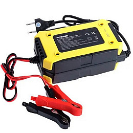 Зарядний пристрій для автомобільних акумуляторів FOXSUR FBC1207D 12В 7А ЖК