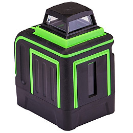 Уровень лазерний MASTERTOOL 10м ±0,2мм/м 2 гол H/V/H+V H360°/V110° ±3°GREEN/510нм (30-1906)