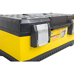 Ящик для інструментів металевий MASTERTOOL 19.5" 498х289х222 мм (79-2920)