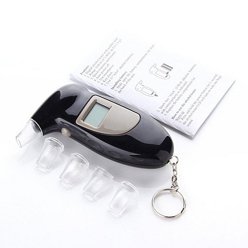 Алкотестер персональный драгер AD Digital Breath Alcohol Tester Taoyue ad3000 с мундштуками (ad3000)