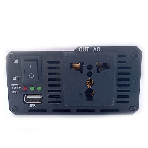 Автомобильный инвертор Aton Solar Power Inverter 006 c 12V на 220V 1000W модифицированная синусоида Red (11032-hbr)