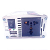 Автомобильный инвертор Himastar Solar Power Inverter 015 c 12V на 220V 500W модифицированная синусоида Silver (11058-hbr)
