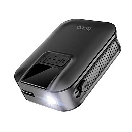 Портативный компрессор для автомобиля HOCO S53 Black