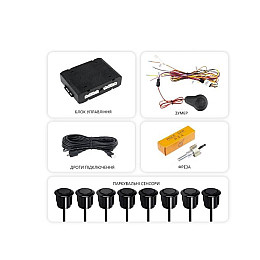 Паркувальний радар TORSSEN EMCP800 black 18mm