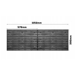 Панель Kistenberg 115,0*39,0 см с контейнерами - 40 шт.