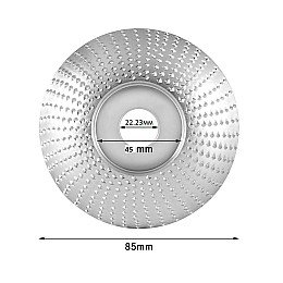 Диск для шлифования дерева для УШМ болгарки S-Body Technology 85*22.2