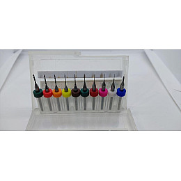 Набір міні свердл 10 шт 0,1 - 1, 0 мм S-Body Technology