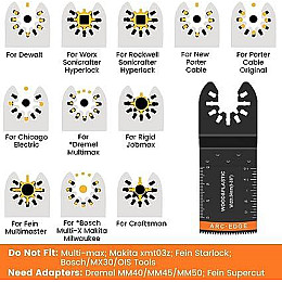 Мультиинструментальная осциллирующая пила лезвие EZARC Arc Edge для дерева и пластика S-Body Technology 104 р