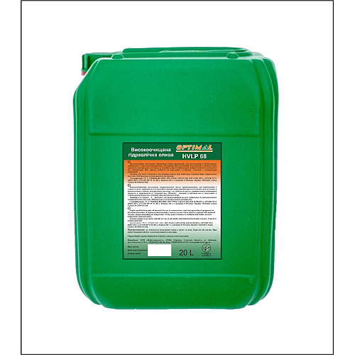 Олива гідравлічна Optimal HVLP-68 20 л
