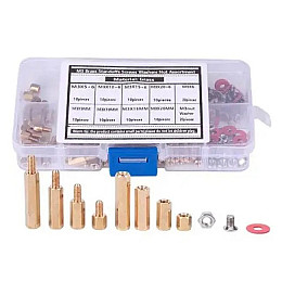 Монтажные стойки для печатных плат с винтами набор 120 шт CNV