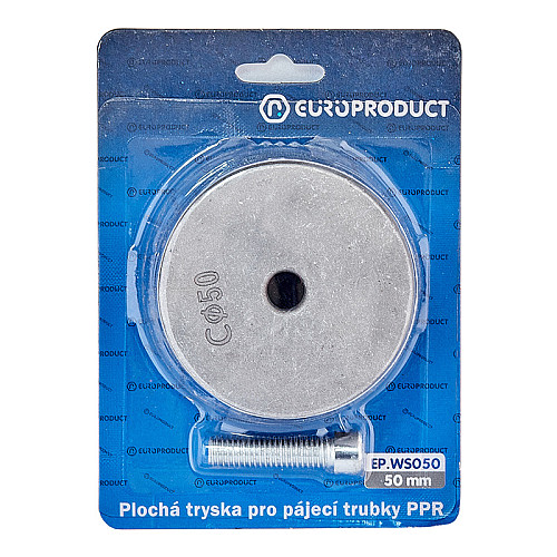 Насадка плоская для паяльника Europroduct EP.WS050 PPR труб 50mm (EP6102)