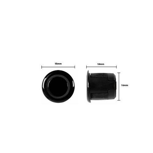 Паркувальний радар TORSSEN N800 black 16mm