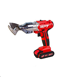 Ножницы аккумуляторные по металлу MPT 21 В Li-ion 1.5 Ач 2 скорости 0.1-2 мм Red (MCS2150.C1)