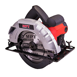 Пила циркулярная MPT 1200 Вт 185х20 мм 5000 об/мин 60 мм Black and Red (MCS1805P)