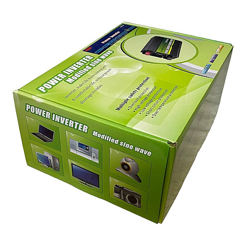 Інвертор перетворювач напруги автомобільний WimpeX 4000 W 12/220V POWER INVERTER (1756375593)