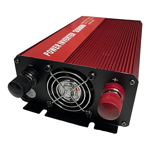 Перетворювач напруги OPT-TOP Power Inverter Red 12V в 220V 2500W автомобільний інвертор (1756375647)