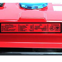 Генератор бензиновий Gasoline (3,2 кВт) мідна обмотка + інверторний зварювальний апарат у подарунок (1756375757)