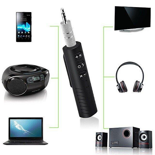 Ресивер автомобильный Voltronic PIX-LINK Bluetooth AUX LV-B09 Black (15260-hbr)