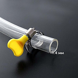 Компактний ручний насос Lesko для перекачування палива 2м.