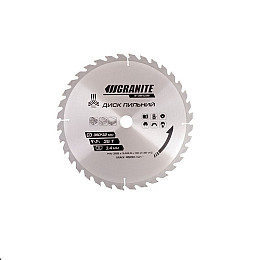 Диск пильний для дерева GRANITE 350х32х36Т адаптер 32-30/32-25.4 4500 об/хв (5-35-036)