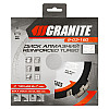 Диск алмазний GRANITE TURBO REINFORCED 180х2,6 мм 22-24% 8600 об/хв (9-03-180)