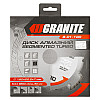 Диск алмазний GRANITE SEGMENTED TURBO 180х2,6 мм 22-24% 8600 об/хв (9-01-180)