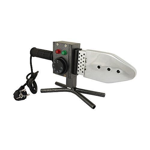Паяльник для пластиковых труб MASTERTOOL 20-63 мм 1500 Вт 220 V 50 Hz 0-300°С IP44 LED (ППТ1500)